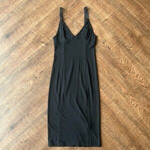 Wilfred Free Sleeveless Bodycon Dress Black Sz M
